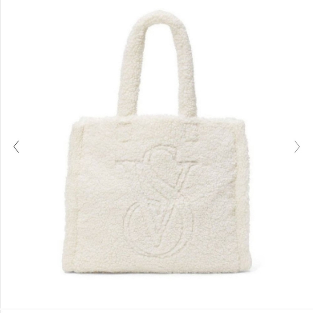 NEW VICTORIA SECRET SHERPA TOTE